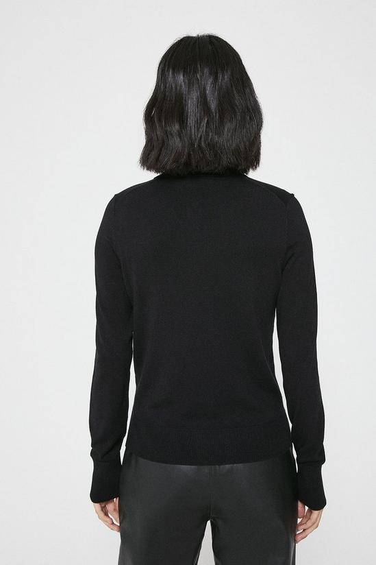 Warehouse Polo Neck Knit Jumper 3