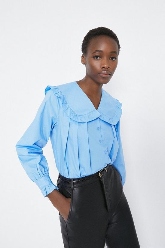 Warehouse Shirt With Collar Detail 1