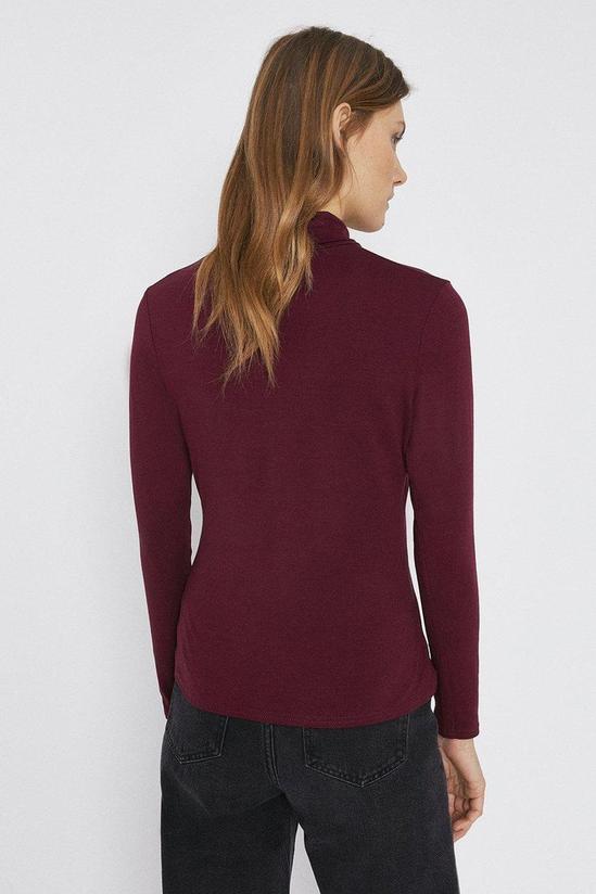Warehouse Long Sleeve Roll Neck Top 3