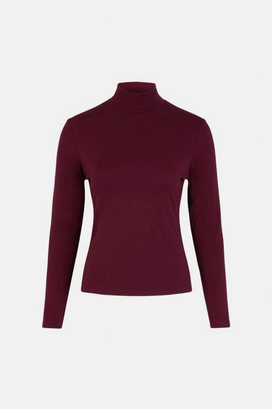 Warehouse Long Sleeve Roll Neck Top 5