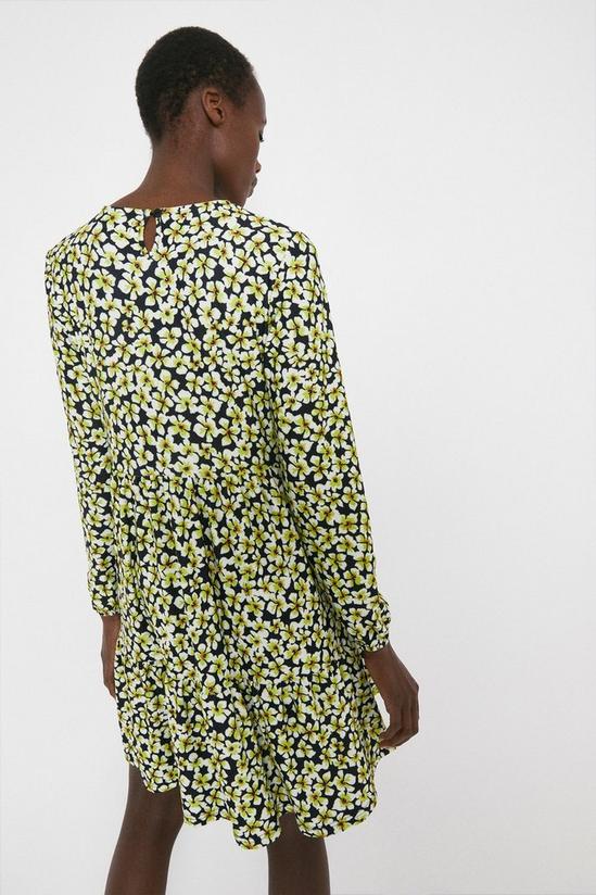 Warehouse Printed Tiered Tunic Short Dress 3