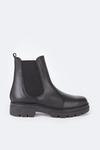 Warehouse Leather Seamed Chunky Chelsea Boot thumbnail 1