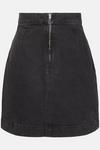 Warehouse Pocket Detail Denim Mini Skirt thumbnail 5