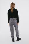 Warehouse Tie Ankle Balloon Fit Jeans thumbnail 3