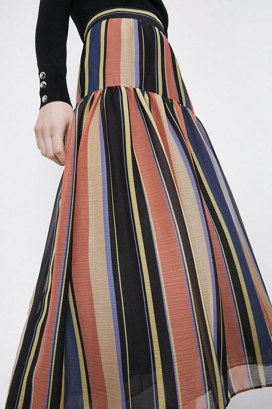 Warehouse Stripe Midaxi Skirt 2