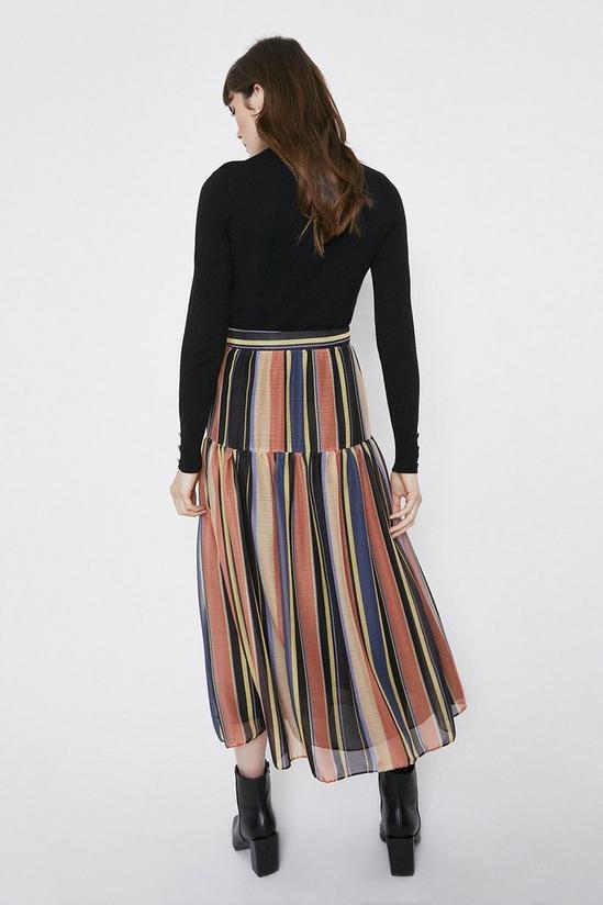 Warehouse Stripe Midaxi Skirt 3