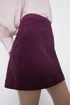 Warehouse Cord Pocket Detail Mini Skirt thumbnail 1