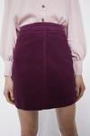 Warehouse Cord Pocket Detail Mini Skirt thumbnail 4