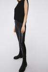 Warehouse Real Leather And Ponte Legging thumbnail 2