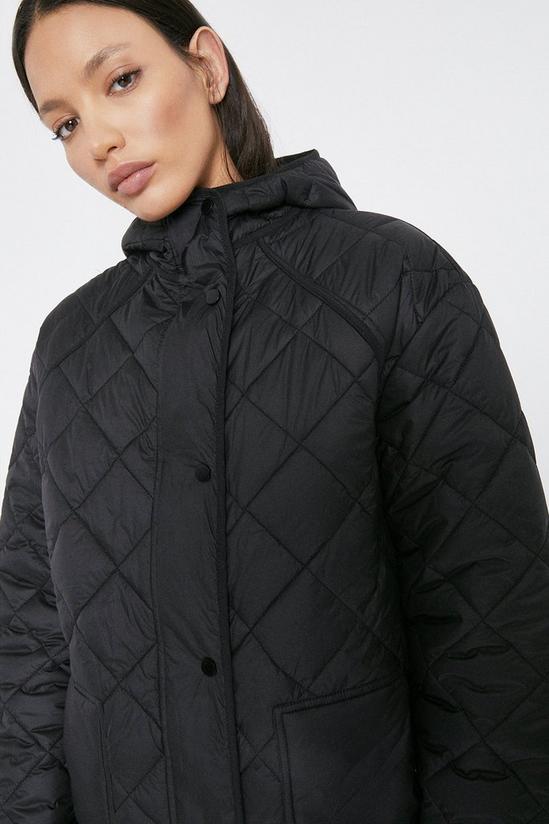 Warehouse Long Line Quilted Liner 2