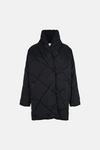 Warehouse Diamond Quilted Wrap Padded Jacket thumbnail 4