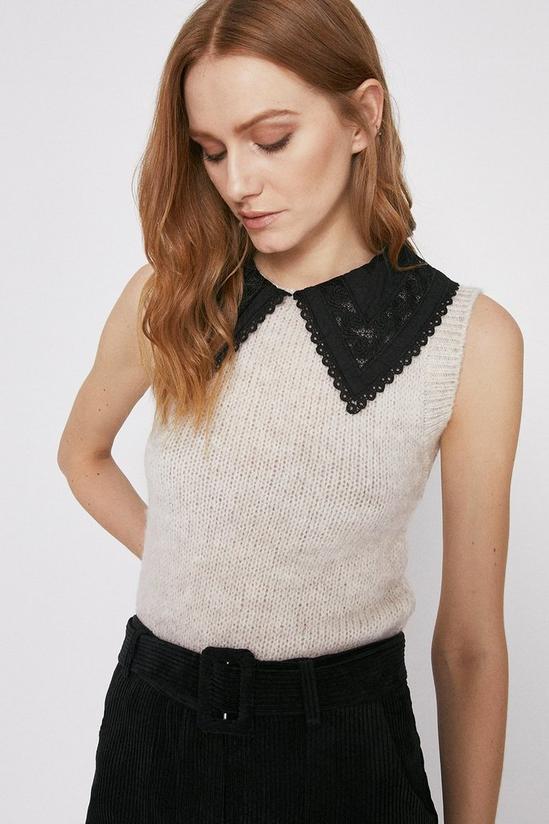 Warehouse Cosy Tank With Oversized Collar 4