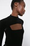 Warehouse Ribbed Arm Cover And Square Neck Vest thumbnail 4
