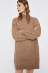 Warehouse Cable Premium Wool Blend Knit Dress thumbnail 1