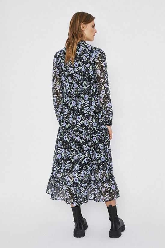Warehouse Tiered Midaxi Floral Dress 3