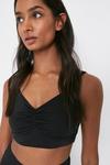 Warehouse Ruched Front Sports Bra thumbnail 2