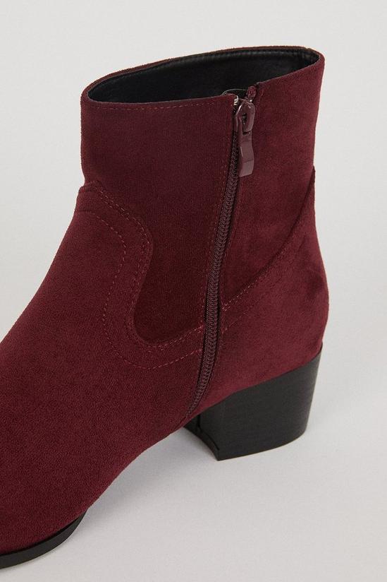 Warehouse Suedette Ankle Boot 2
