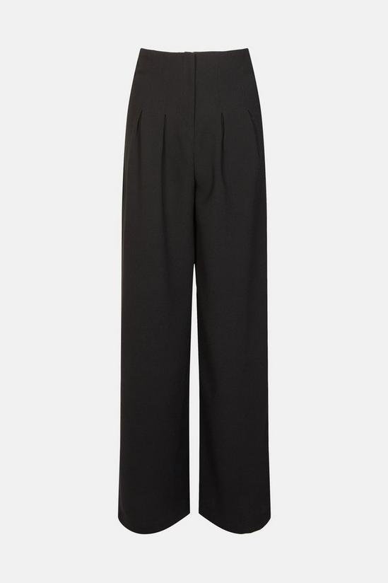 Warehouse Wide Leg Crepe Tailored Trouser 5