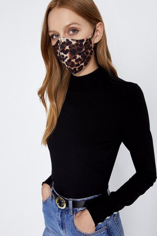 Warehouse Leopard Fashion Face Mask 1