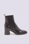 Warehouse Leather Pull On Ankle Boot thumbnail 1