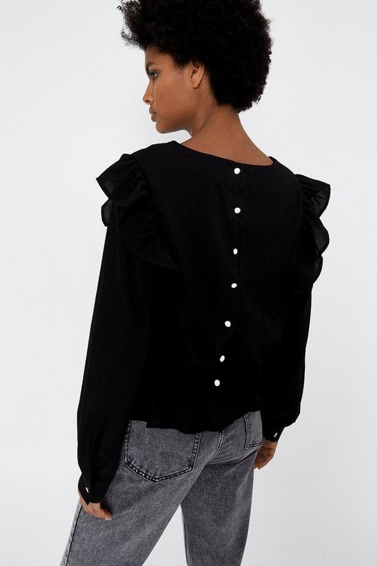 Warehouse Frill Front Top 3