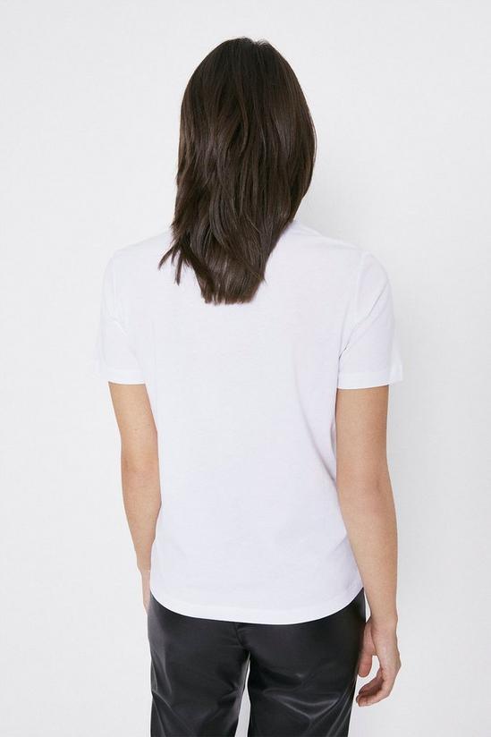 Warehouse Salut Embroidered T-Shirt 3