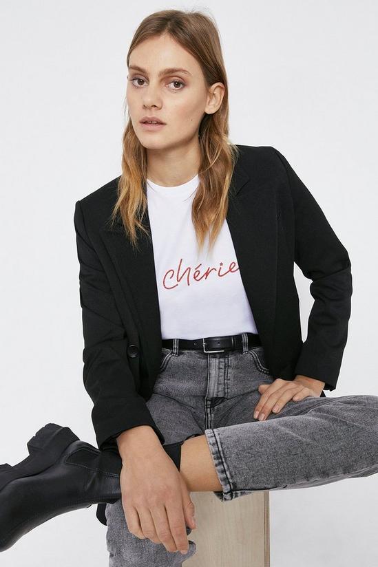 Warehouse Cherie Embroidered T-Shirt 2