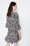 Warehouse Patched Spot Print Tiered Dress thumbnail 3