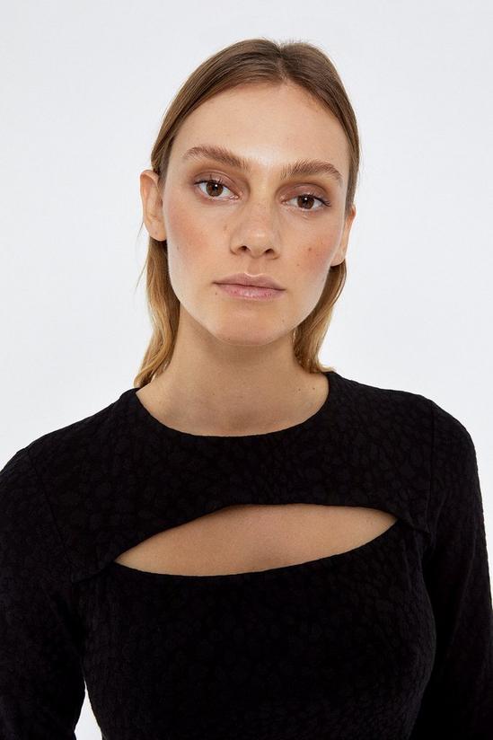Warehouse Textured Animal Cut Out Top 2