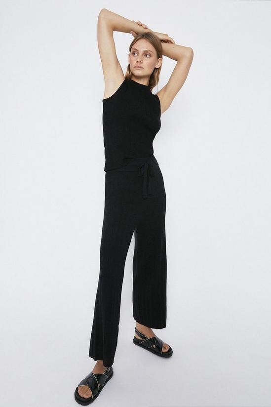 Warehouse Wide Leg Knitted Lounge Trouser 1