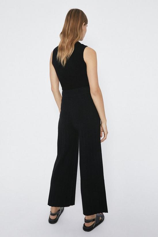 Warehouse Wide Leg Knitted Lounge Trouser 3