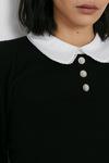 Warehouse Collar And Pearl Button Jumper thumbnail 2