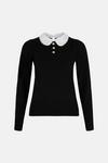 Warehouse Collar And Pearl Button Jumper thumbnail 5