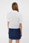 Warehouse Puff Sleeve Blouse With Frill Edge Collar thumbnail 4