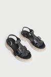 Warehouse Real Leather Transparent Sole Chunky Sandal thumbnail 2