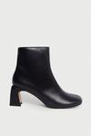 Warehouse Curved Heel Ankle Boot thumbnail 1