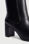 Warehouse Padded Gusset Heeled Ankle Boot thumbnail 3