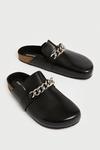 Warehouse Real Leather Slip On Chain Mule thumbnail 2