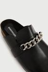 Warehouse Real Leather Slip On Chain Mule thumbnail 3