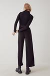 Warehouse Petite Topstitched Detail Belted Jumpsuit thumbnail 3