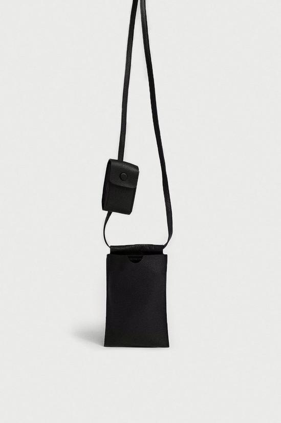 Warehouse Real Leather Phone Tech Bag 1