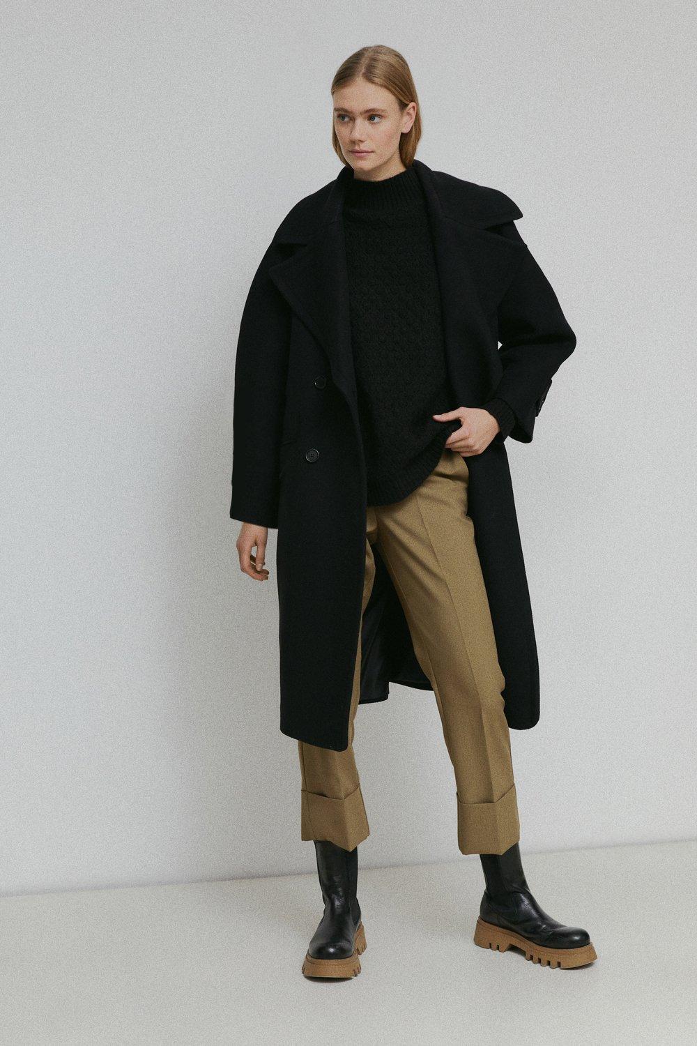 Warehouse black clearance coat