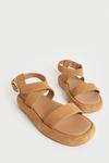 Warehouse Real Suede Wrap Around Ankle Chunky Sandal thumbnail 2