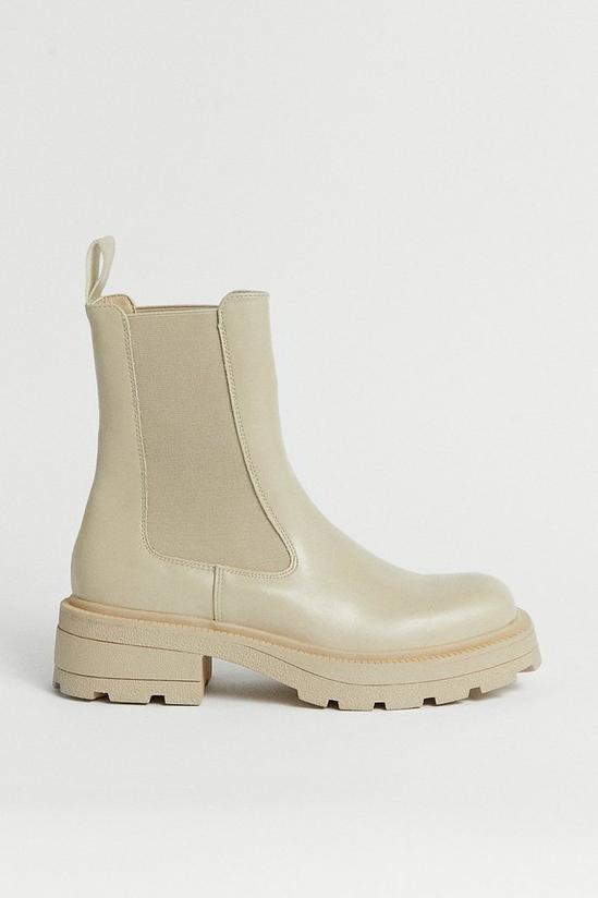 Warehouse Square Toe Gusset Chelsea Boot 1