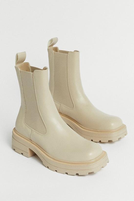 Warehouse Square Toe Gusset Chelsea Boot 2