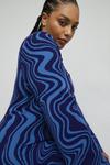 Warehouse Plus Size Warped Jacquard Knitted Midi Dress thumbnail 1