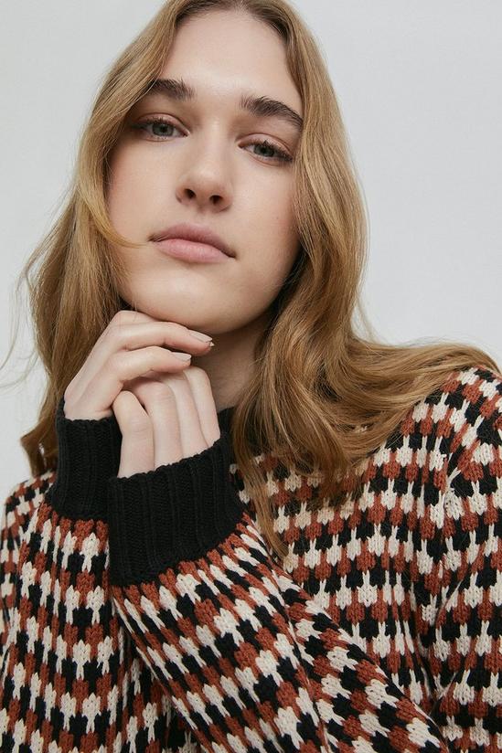 Warehouse Tuck Stitch Knitted Jumper 2