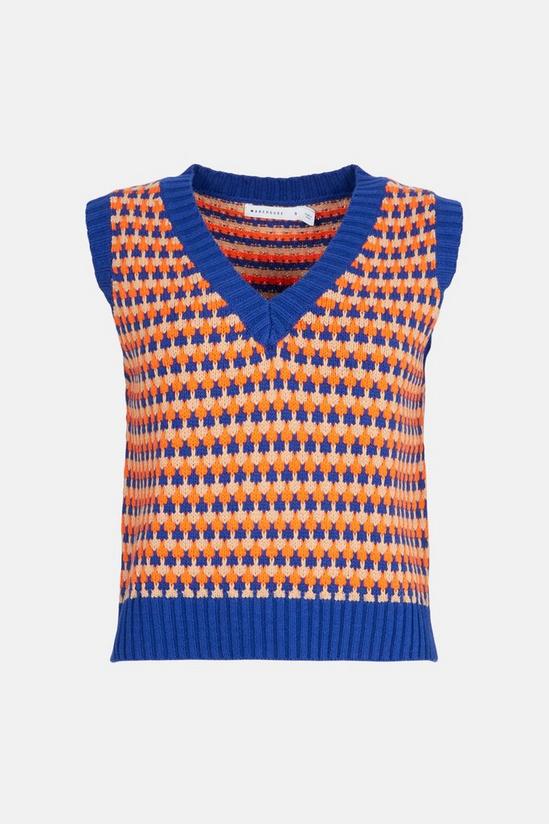 Warehouse Tuck Stitch Knit Vest 4