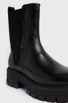 Warehouse Real Leather Chunky Gusset Chelsea Boot thumbnail 3