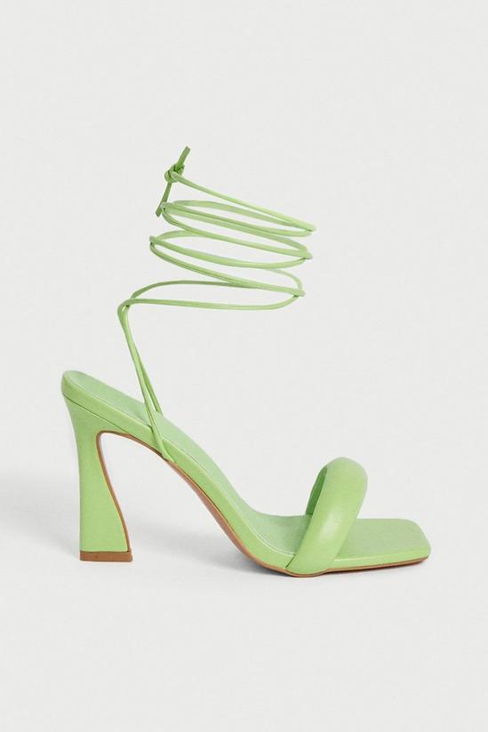 Warehouse Flared Heel Strappy Sandal 1